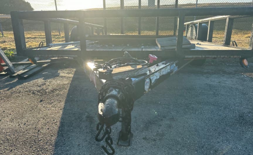 2008 LOAD TRAIL TRA-REM SINGLE AXLE