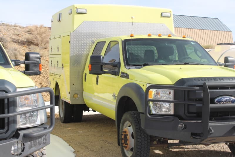 2012 FORD F550 FIRE CHASE UTILITY VEHICLE