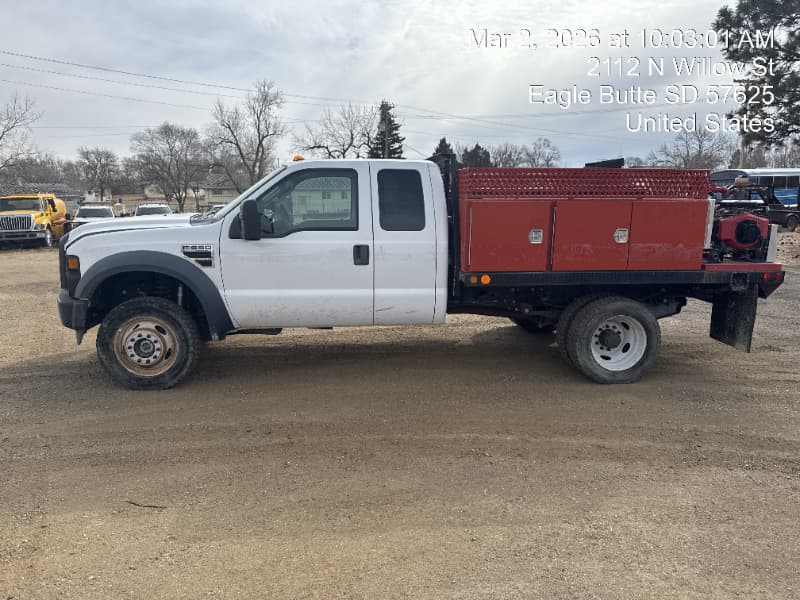 2009 FORD F-550 EXTENDED CAB