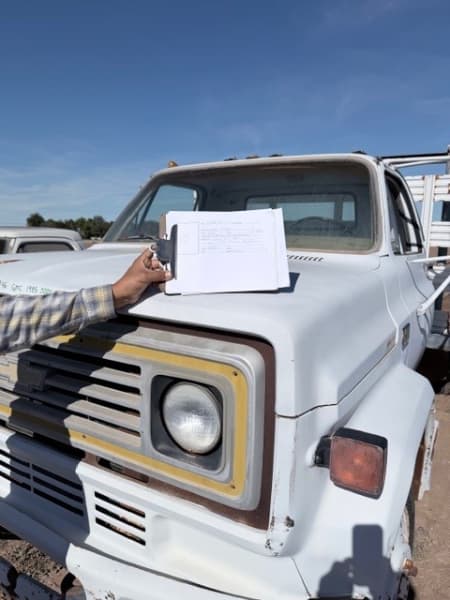 1985 GMC C5 Flatbed Truck