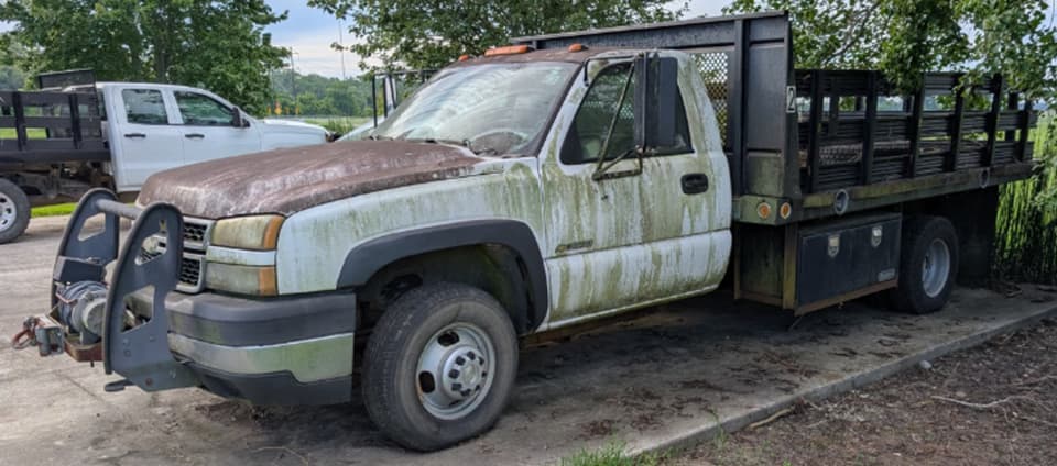 2006 Chevy 3500 Flatbed Truck