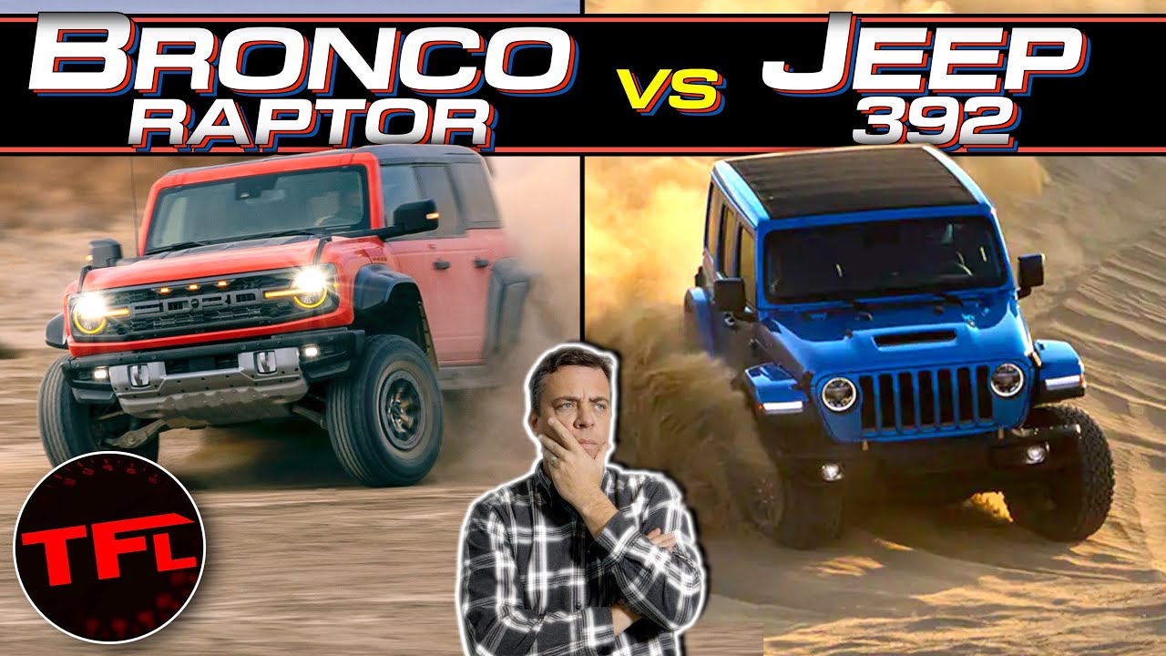 Bronco Sport SUV vs. Jeep 392 SUV