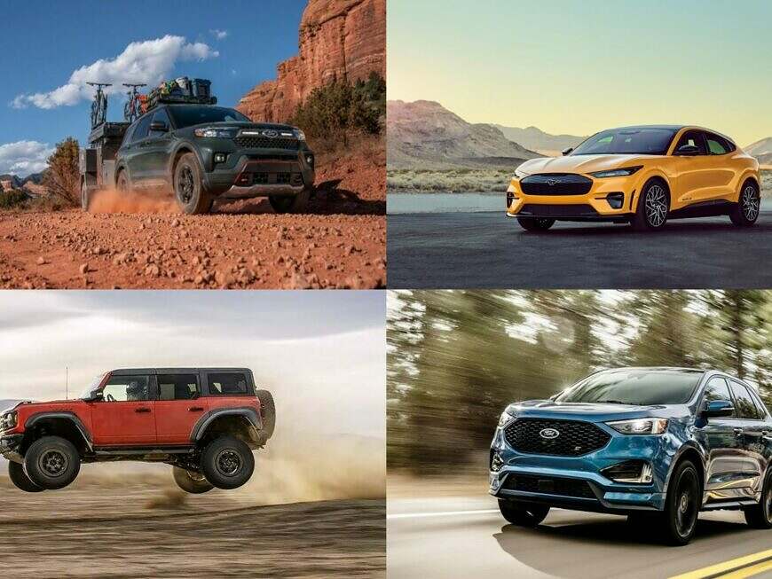 Ford 2024 SUV lineup