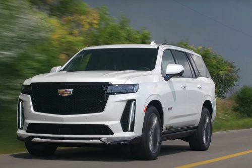 The 2023 Cadillac Escalade-V is an ultra-luxury SUV from the future!