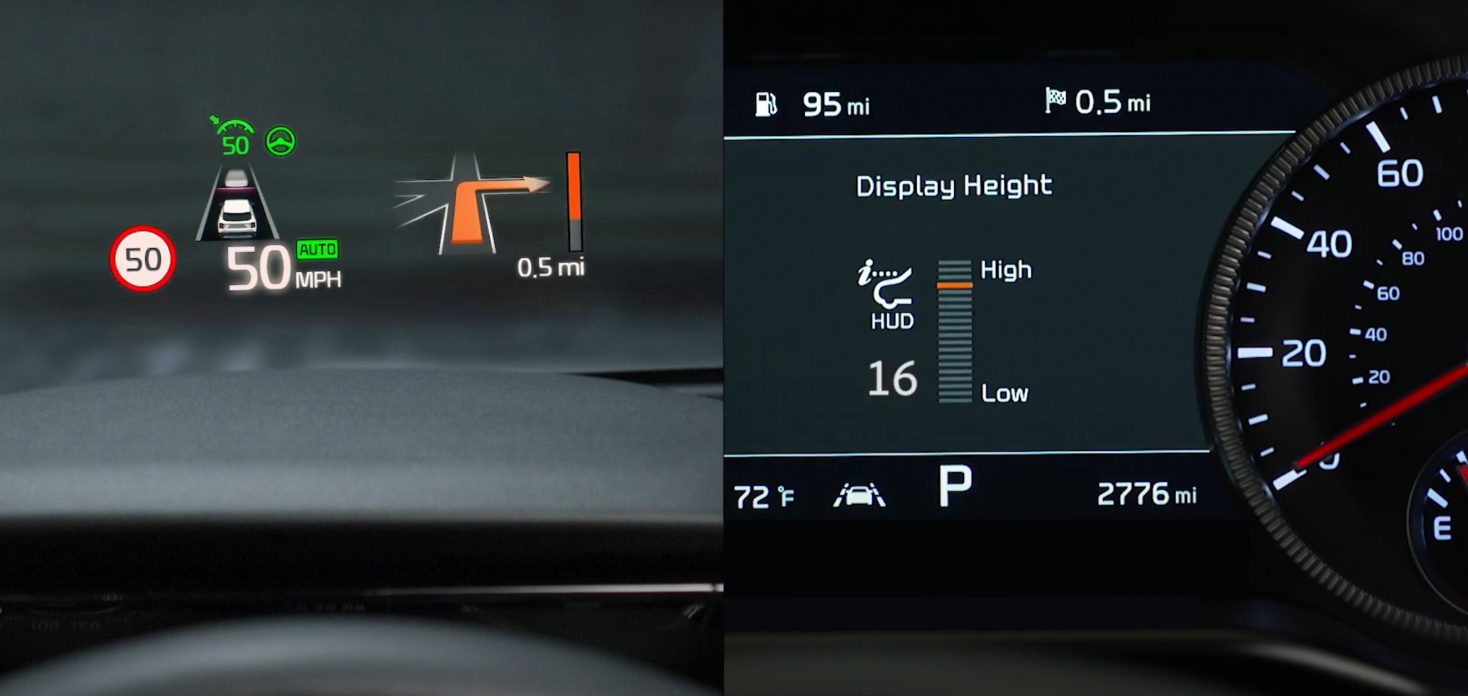 The KIA Telluride Heads Up Display is a Beautiful Safety Feature suv.me