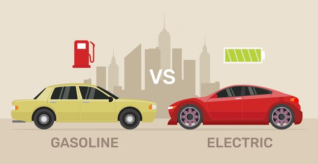 comparing electric versus gasoline car 61103 852