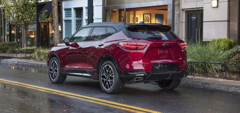 2023 Chevrolet Blazer RS shown - image by Chevrolet