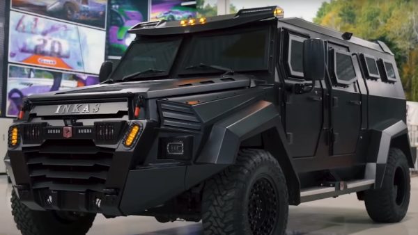 Armored SUVs are a thing!
