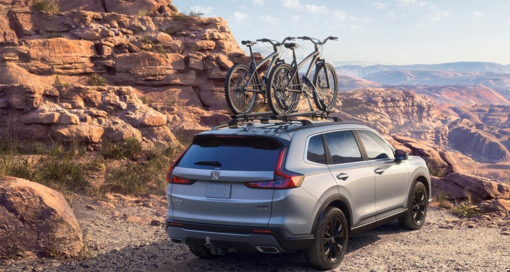 2023 honda cr v sport touring bike rack 1