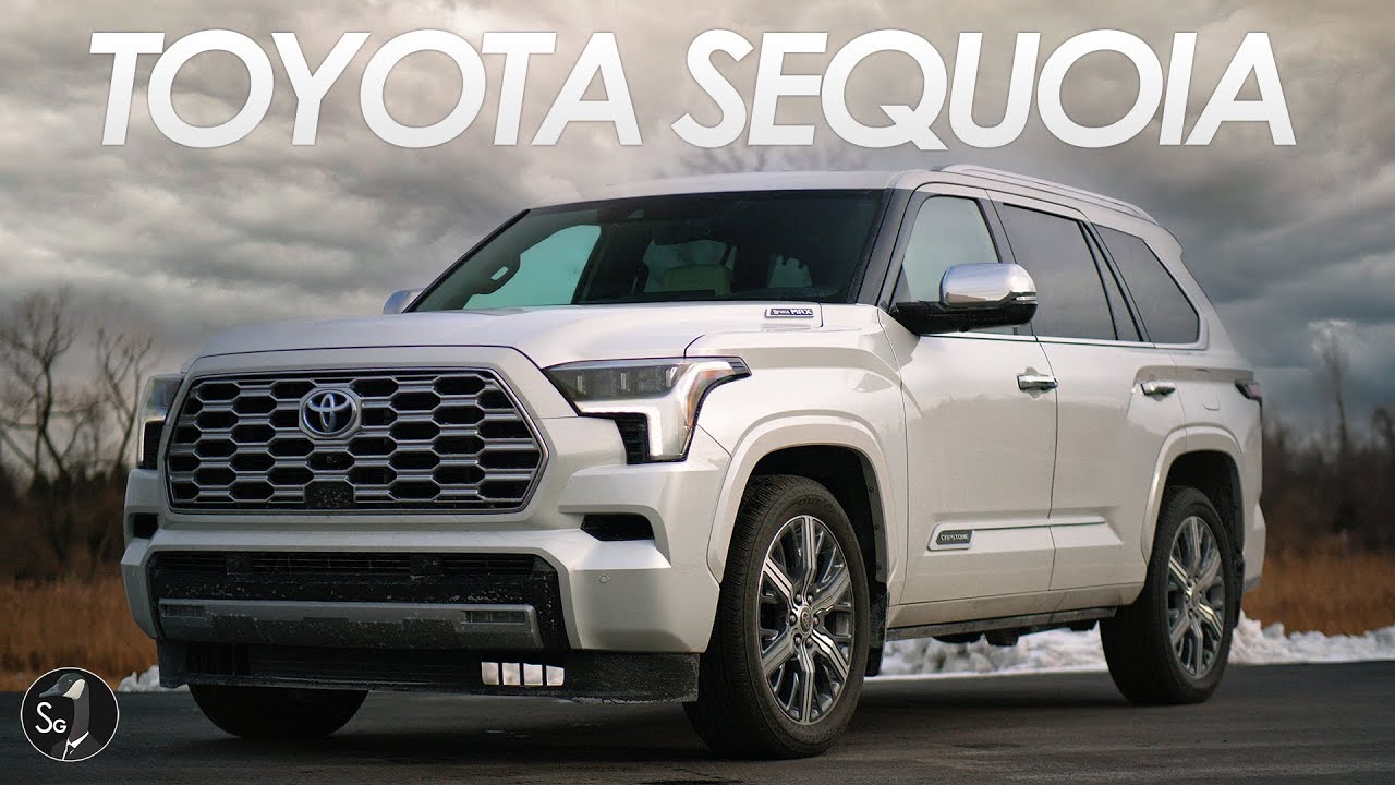 Visite virtuelle du Toyota Sequoia 2023 avec IForce Max hybride