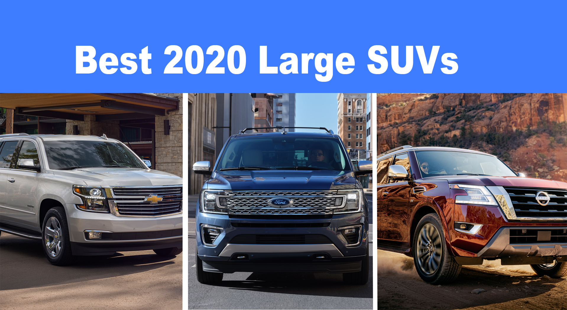 Best 2020 large SUVs