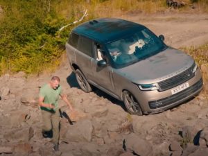 Chris Harris Takes Luxury Range Rover SUV