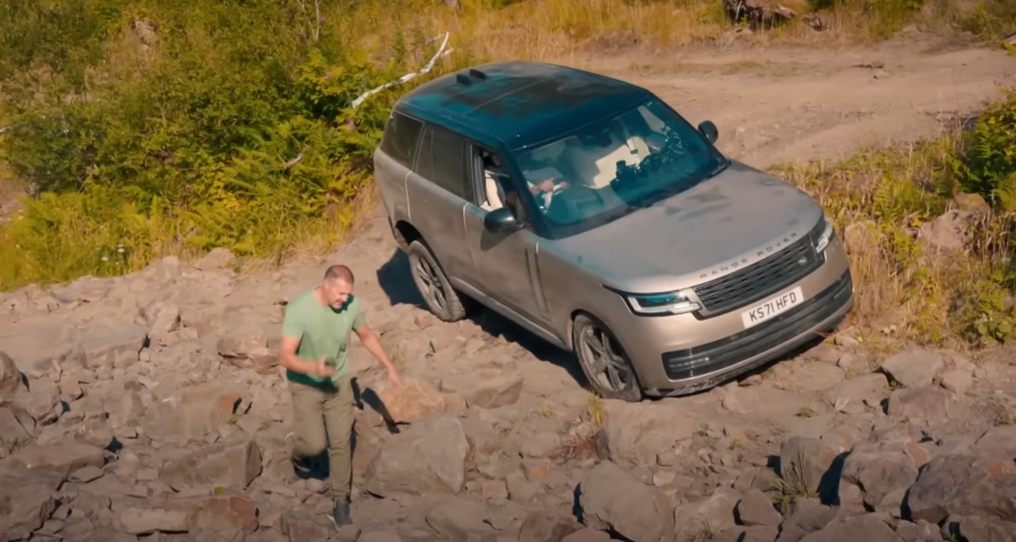 Chris Harris Takes Luxury Range Rover SUV