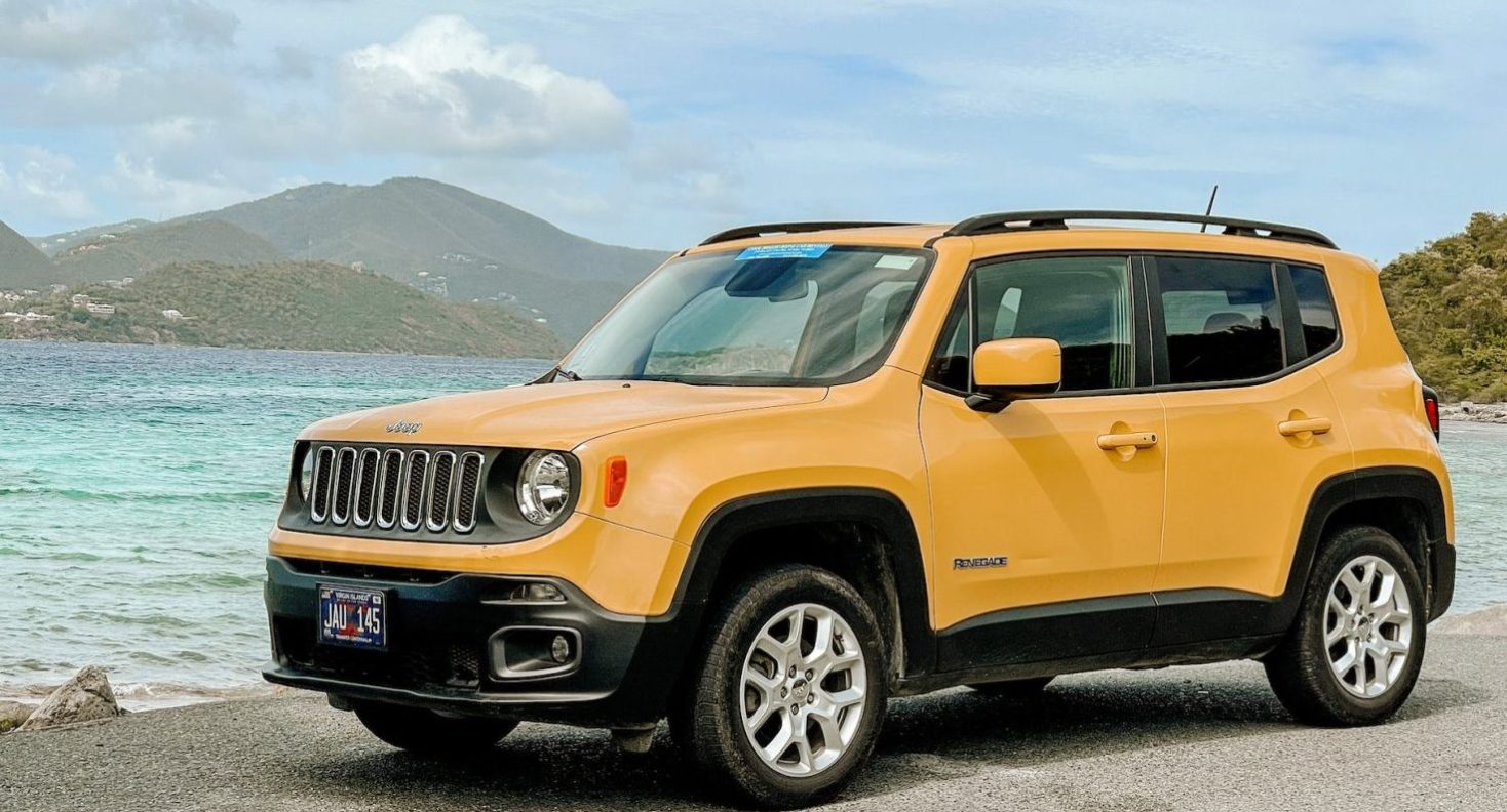 Jeep Renegade VUS jaune