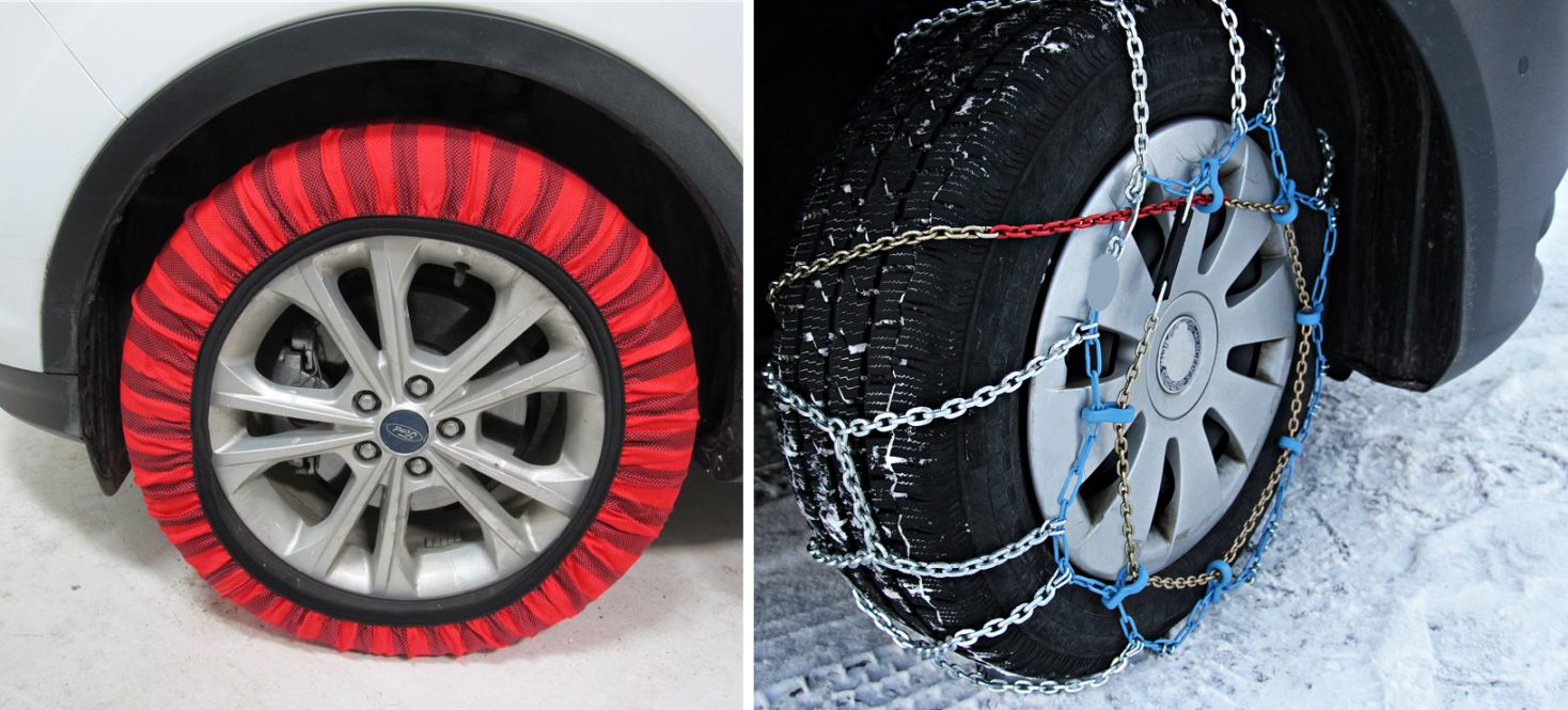 Snow Socks and Snow Chains: What’s the Difference