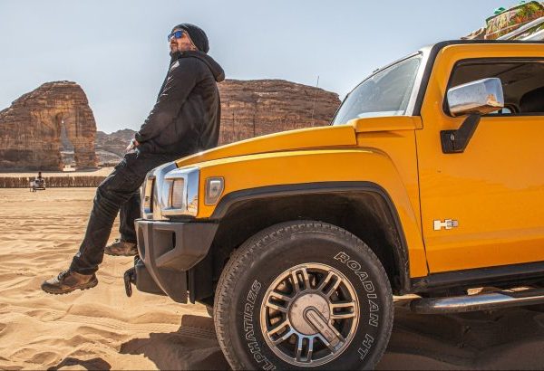 hummer h3 jaune