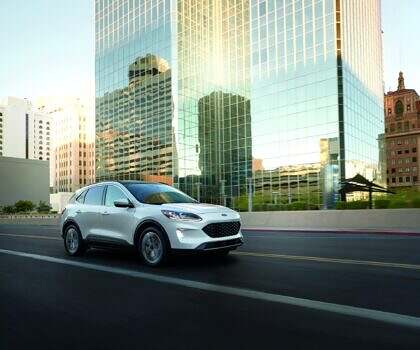 ford escape exterior silver