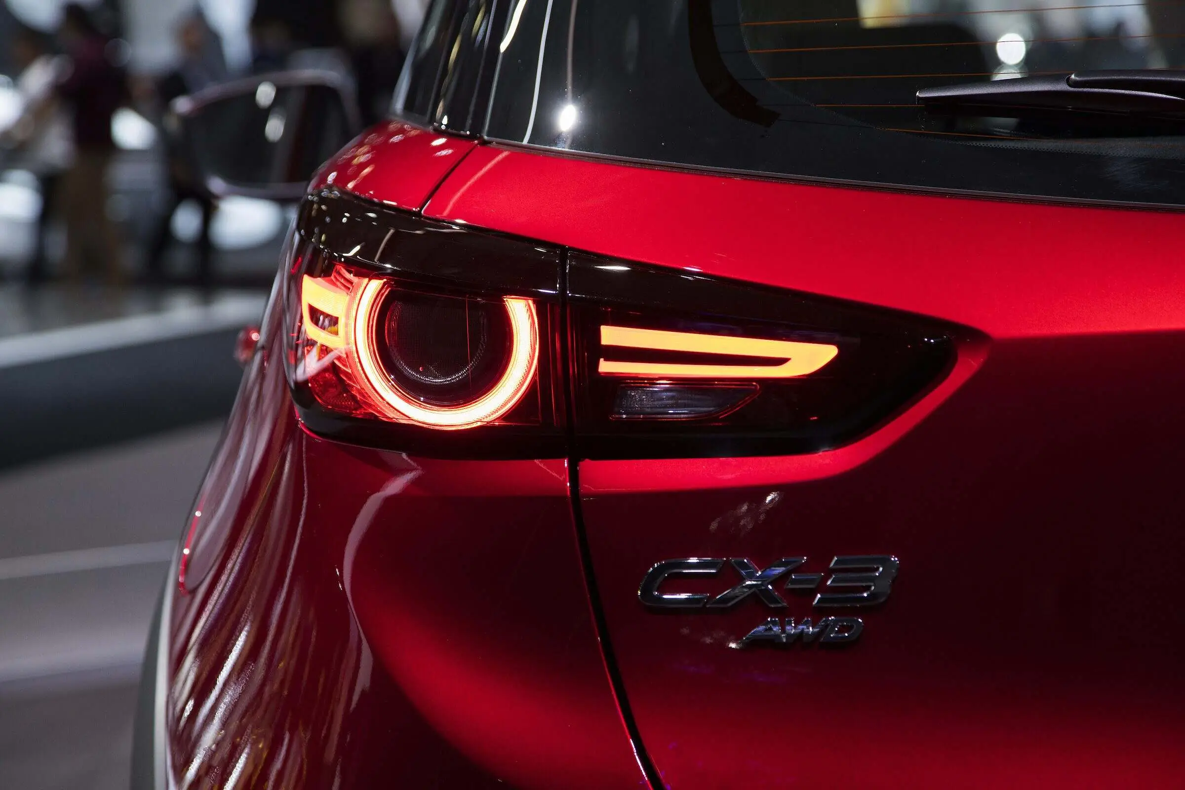 mazda CX-3 red