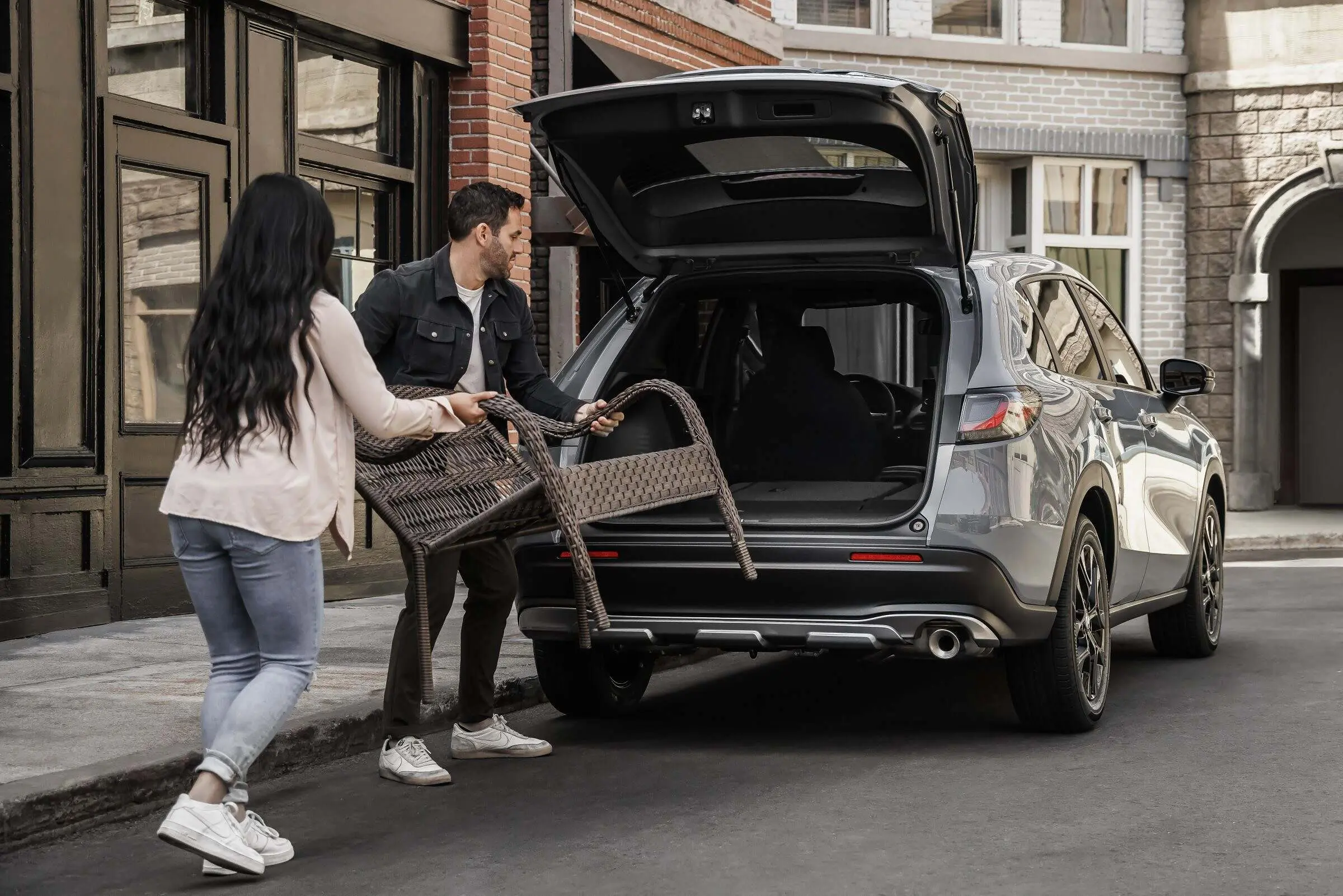 Honda HR V Sport trunk space