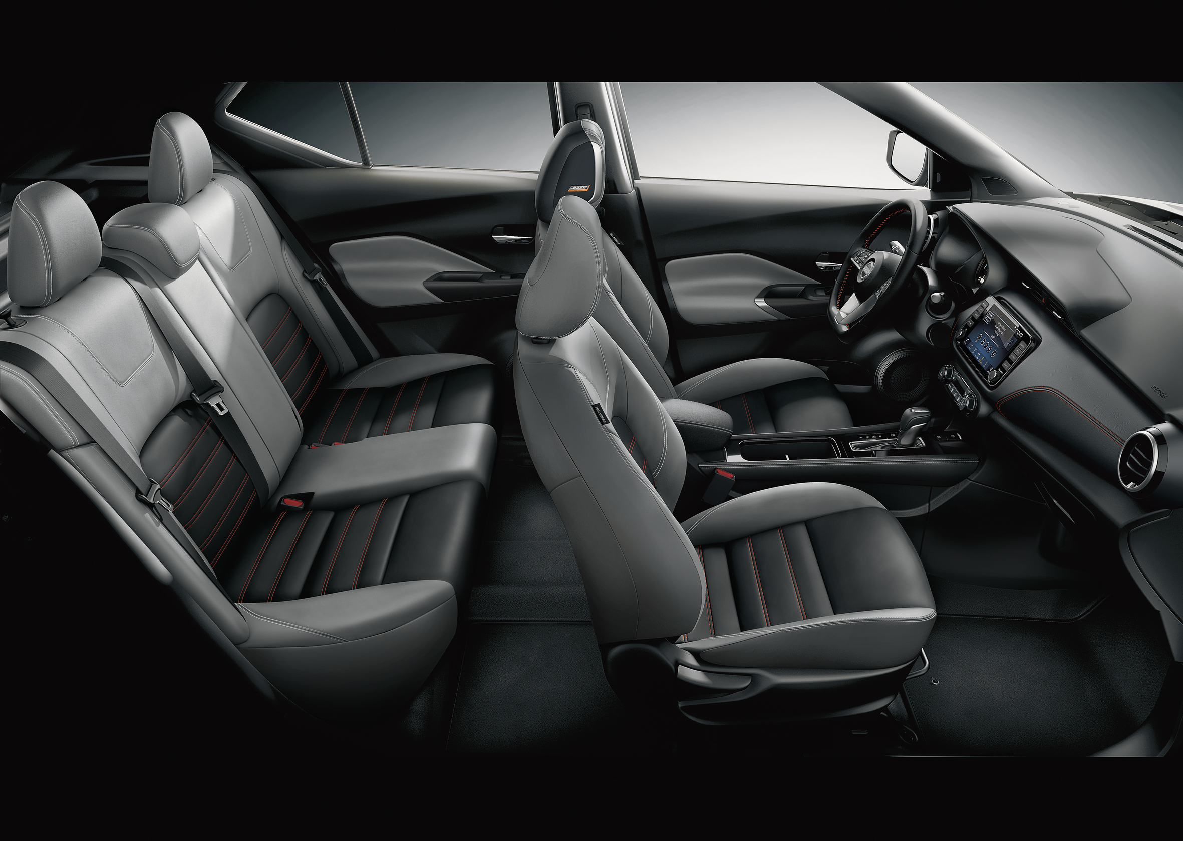 Nissan Kicks suv interior seats