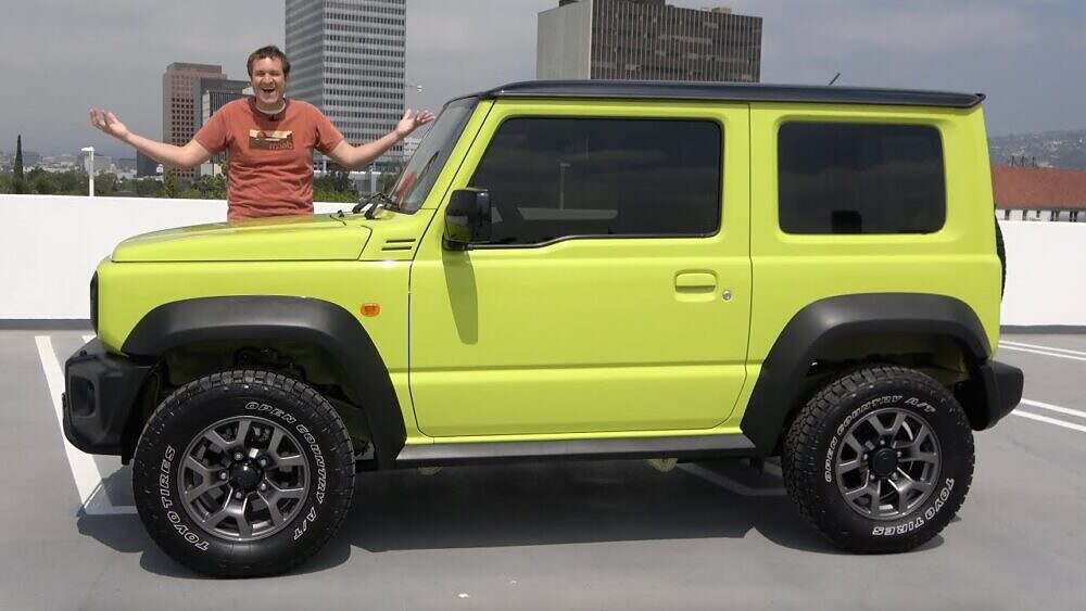 Doug DeMuro Reviews the 2021 Suzuki Jimny SUV, a Future Classic