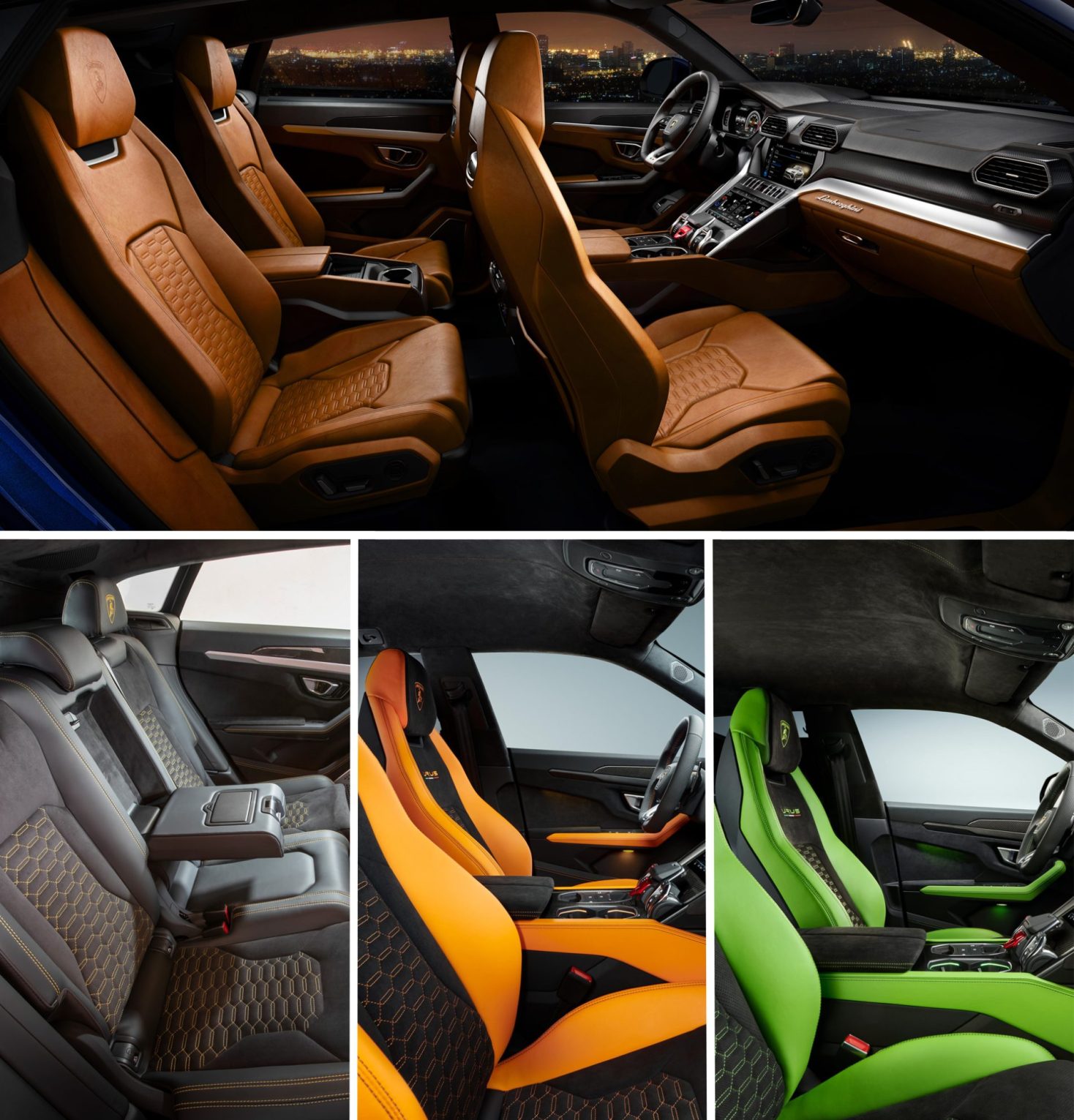 Lamborghini Urus seats