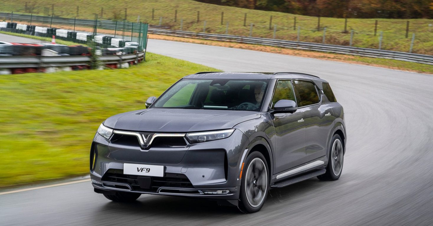 El SUV VF9 totalmente eléctrico está listo para ser el centro de atención