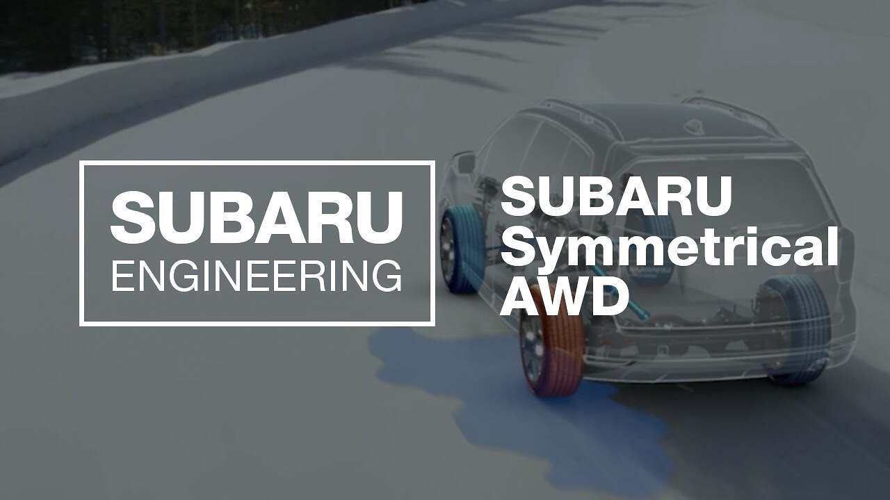 ¿Qué es la tecnología Symmetrical All-Wheel Drive de Subaru?