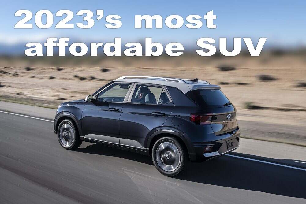 2023 Hyundai Venue: The Most Affordable SUV in North America