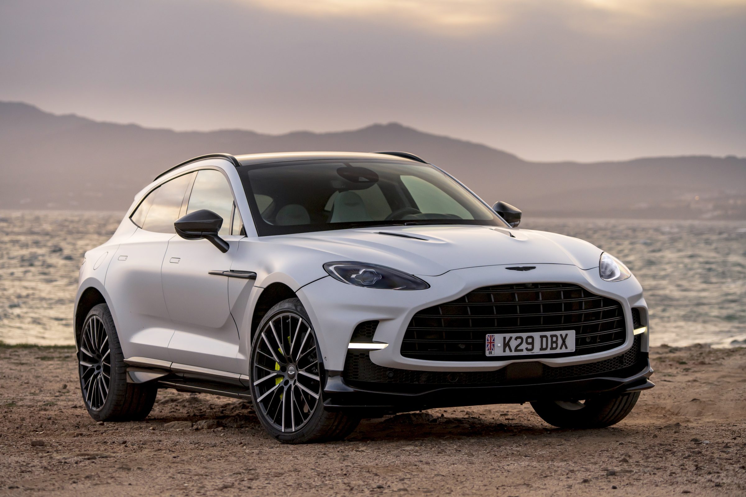 Aston Martin DBX Satin Neutron White