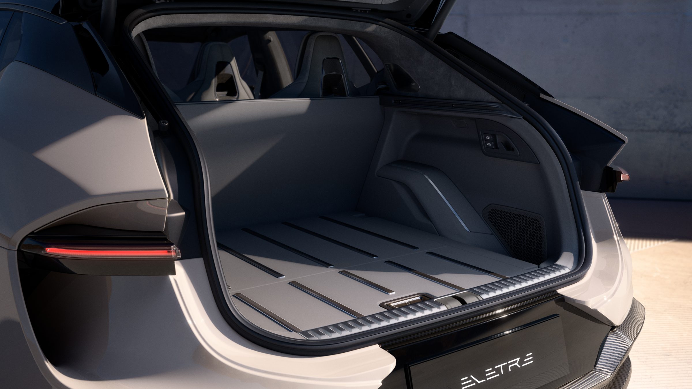 Lotus Eletre SUV interior trunk 4