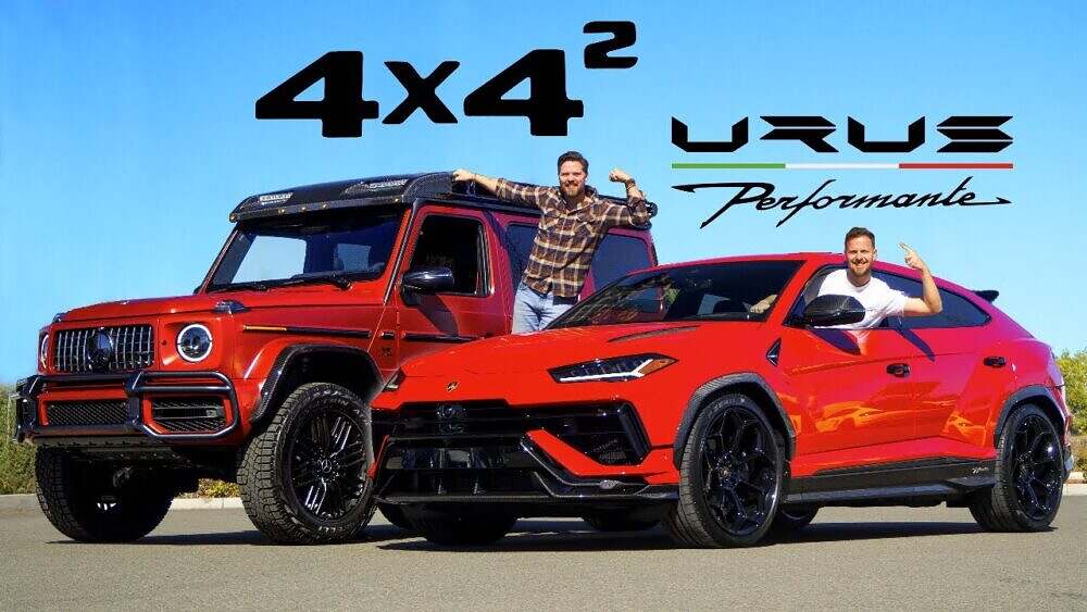 Lamborghini Urus Performante Battles a Mercedes-AMG G63 on Throttle House