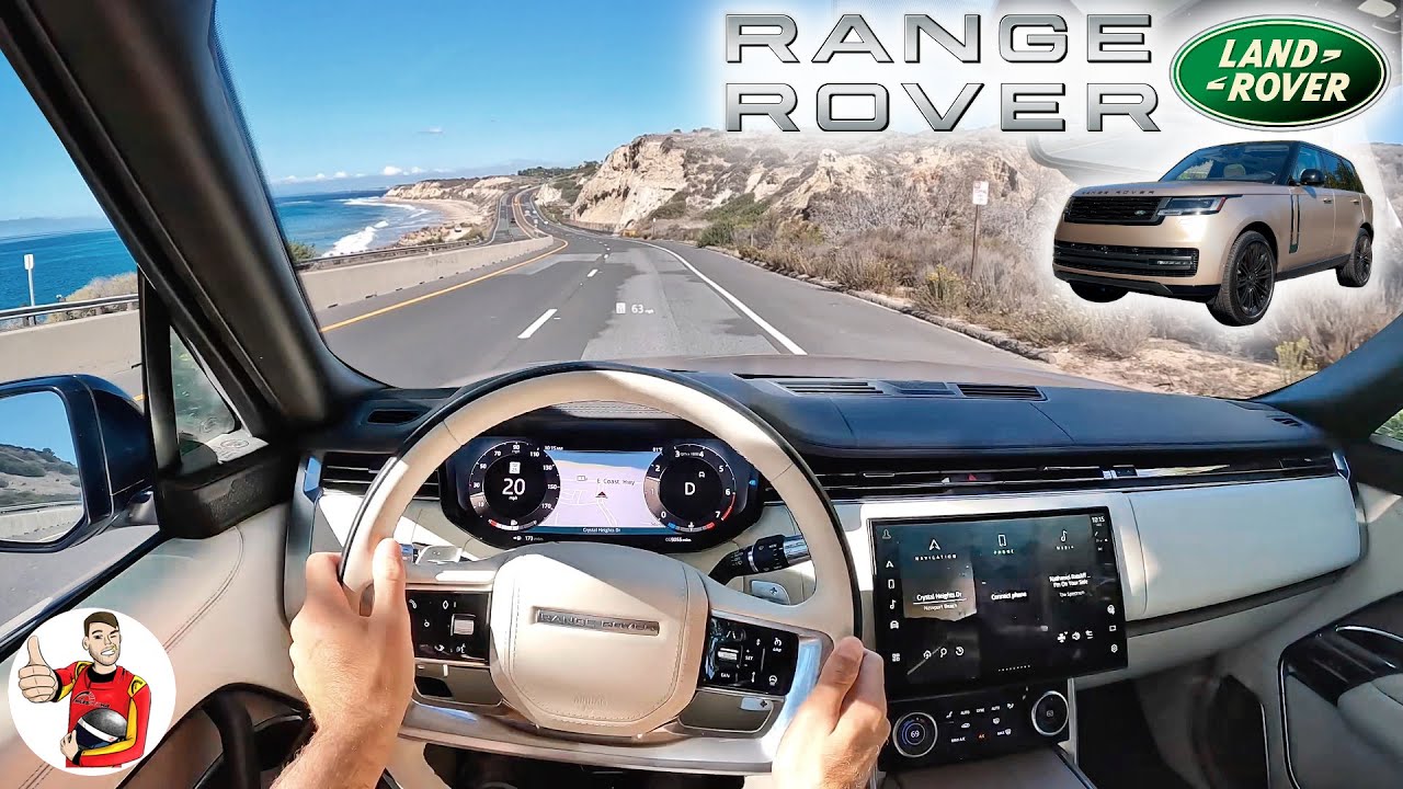 Holen Sie sich ein POV-Fahrerlebnis des Range Rover SUV 2022