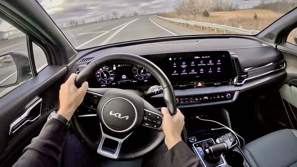 Get a POV Drive of the 2023 Kia Sportage X-Pro Prestige SUV