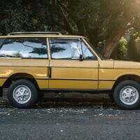 1981 Range Rover SUV