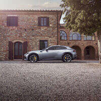 2023 Ferrari Purosangue SUV exterior grey