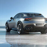 2023 Ferrari Purosangue SUV exterior rear