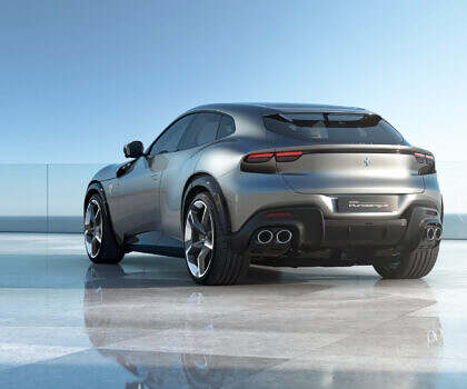 2023 Ferrari Purosangue SUV exterior rear