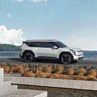 2024 EV9 outside