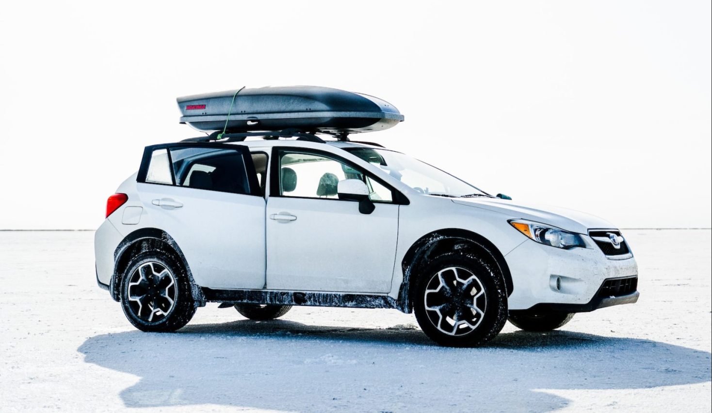 Off-roading on the the Bonneville Salt Flats