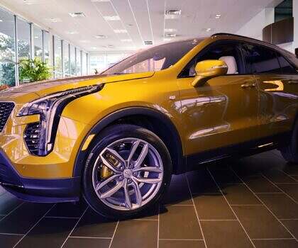 Car dealership SUV