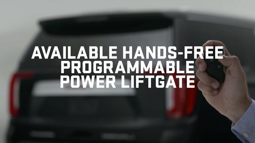 What is a Power Programmable Liftgate? SUV.ME