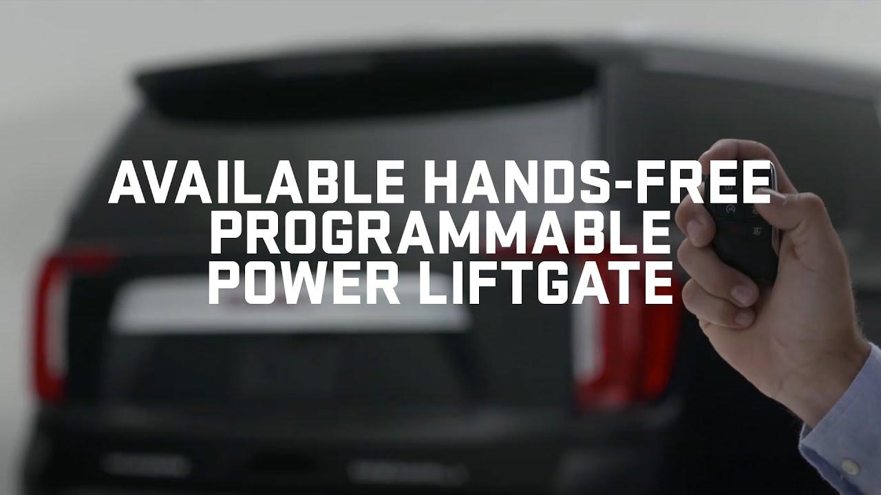 What is a Power Programmable Liftgate?