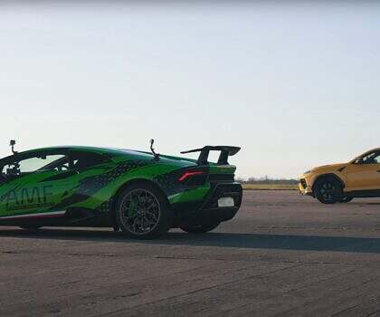 Huracan VS Urus Drag Race