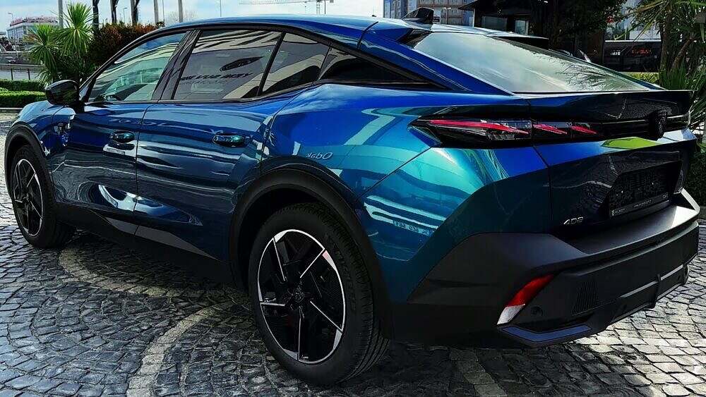 Take a Walkaround Tour of the European 2023 Peugeot 408 Coupe SUV