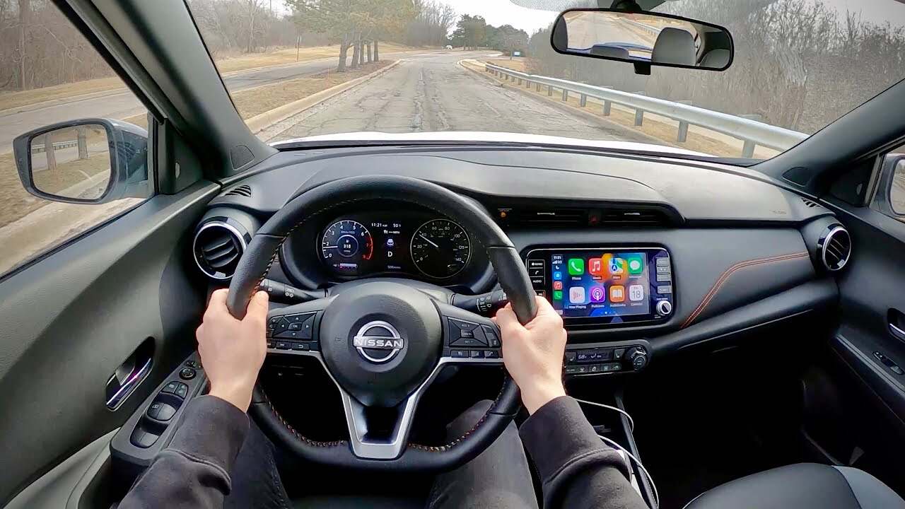 Get POV Drive of a 2023 Nissan Kicks SR SUV