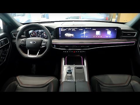 Take a Walkaround Tour of the 2024 Ford Explorer ST-line SUV