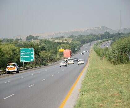 highway in Pakistan