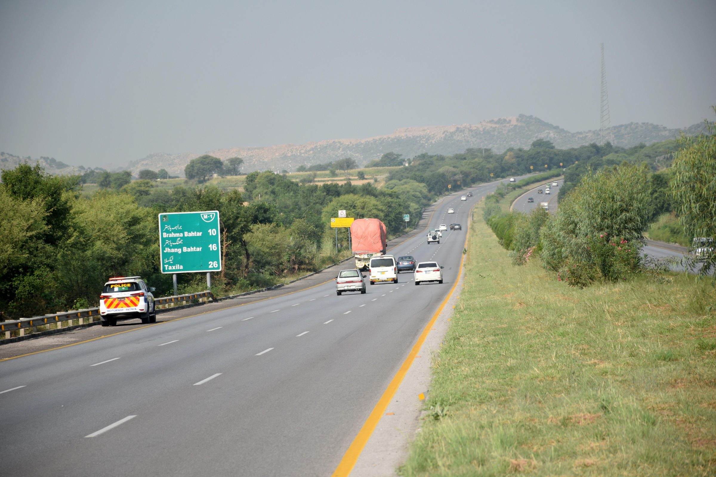 highway in Pakistan