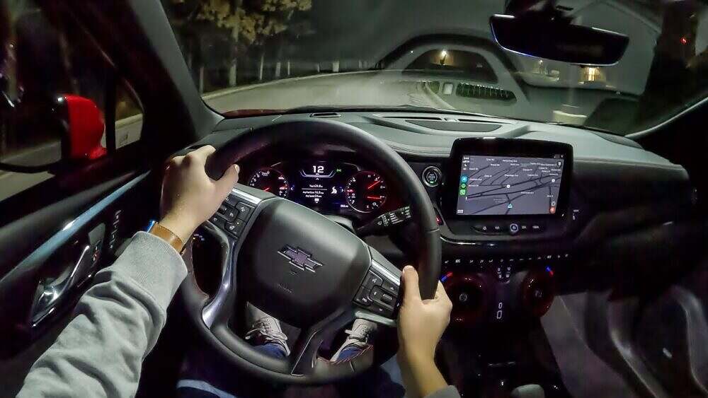 Let’s Take a POV Night Drive of a 2023 Chevrolet Blazer RS